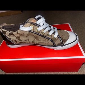 Coach sneakers, Size 8,